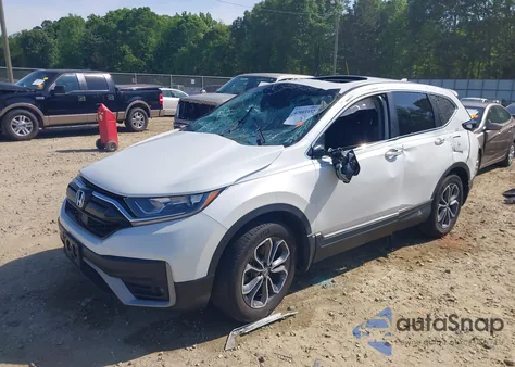 2022 Honda Cr-V 2Wd Ex from USA, damaged, VIN 7FARW1H5XNE007563